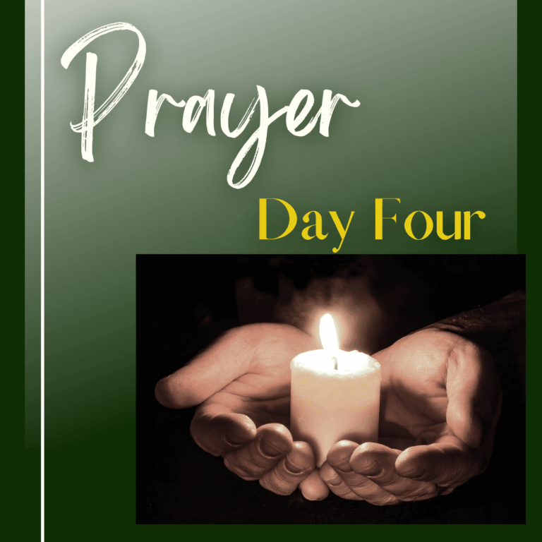 Man holding candle