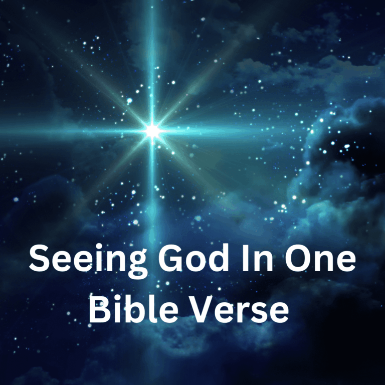 Stars in the sky -- Seeing God in one Bible Verse