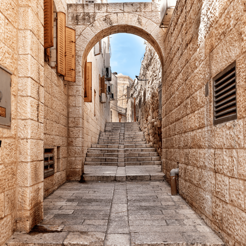 Jerusalem street on kurtbrouwer.com