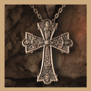 Bronze cross on chain kurtbrouwer.com